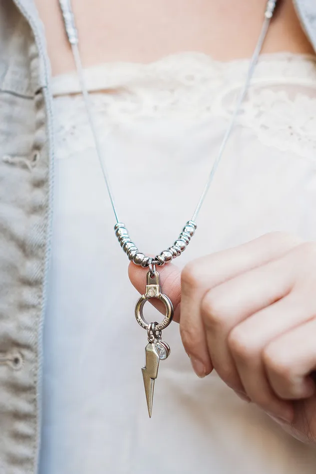 Air Anchor String Me Along Adjustable Necklace Necklaces