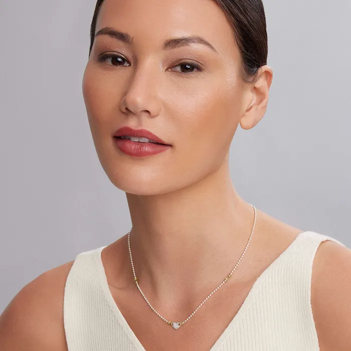 Beloved Diamond Heart Necklace Lagos Necklaces