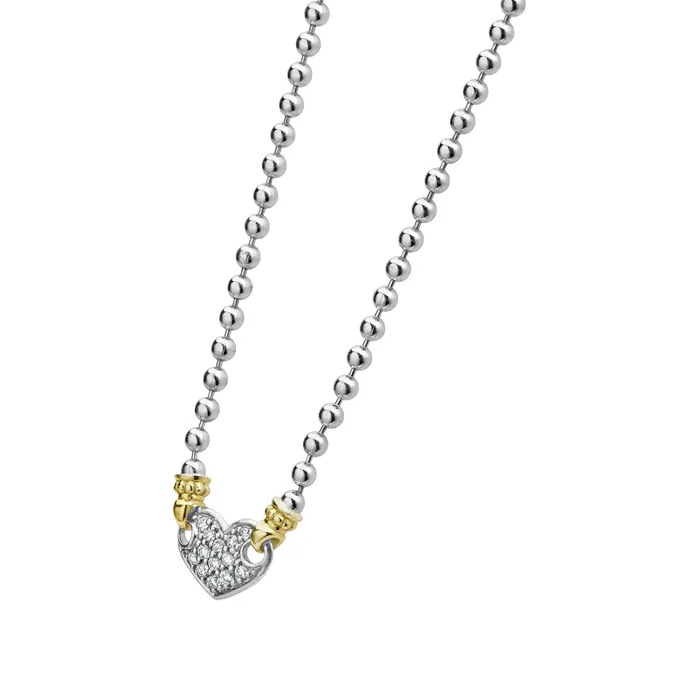 Beloved Diamond Heart Necklace Lagos Necklaces