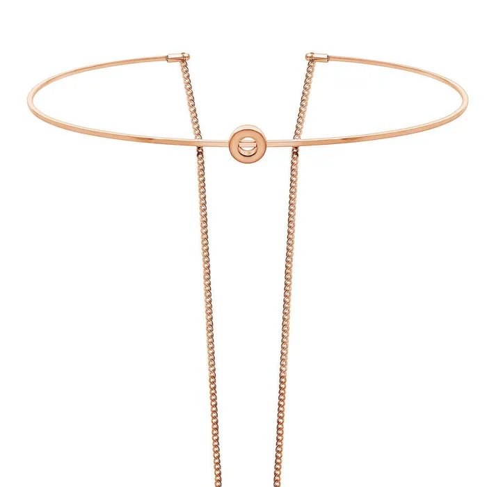 BERRICLE Rings Open Circle Layered Choker