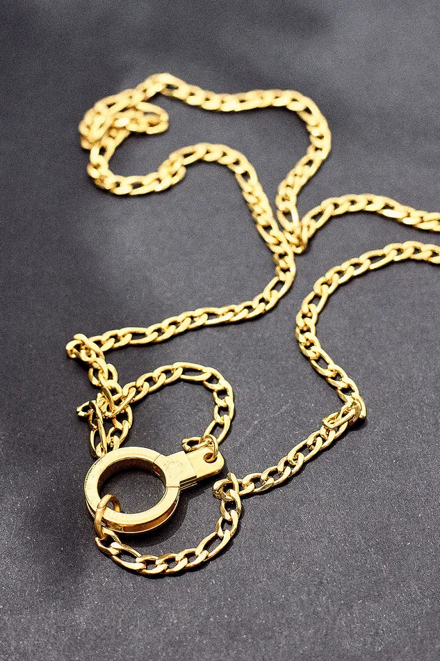Between Here Gone Necklace with Cuff Keeper Air and Anchor Necklaces