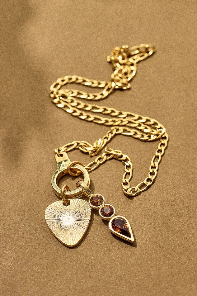 Between Here Gone Necklace with Cuff Keeper Air and Anchor Necklaces