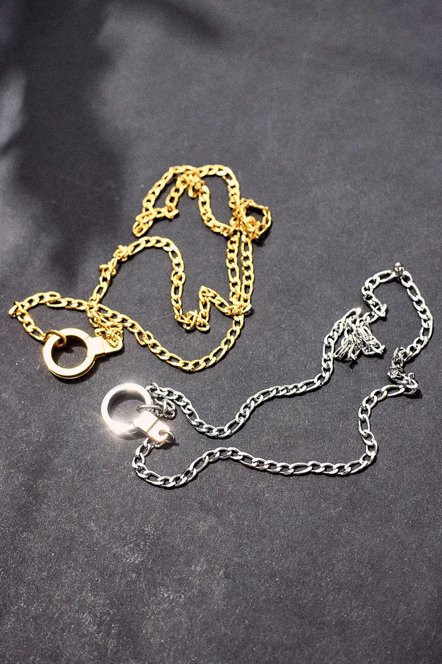 Between Here Gone Necklace with Cuff Keeper Air and Anchor Necklaces