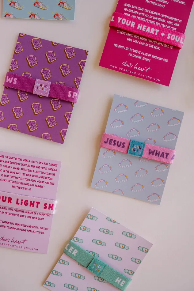 Bracelets Dear Heart Jesus Heals Kids Bracelet