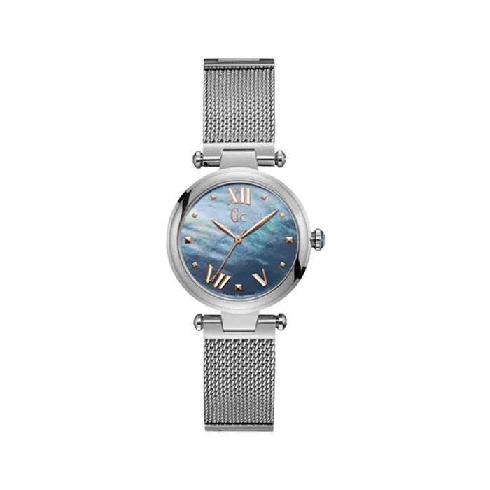 Bracelets Gc Gc Ladies Stainless Steel Watch MOP Dial With Metal Bracelet