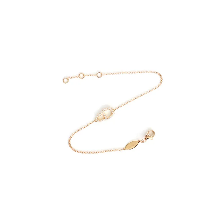 Bracelets Korloff Korloff Pink Gold Bracelet With Diamonds