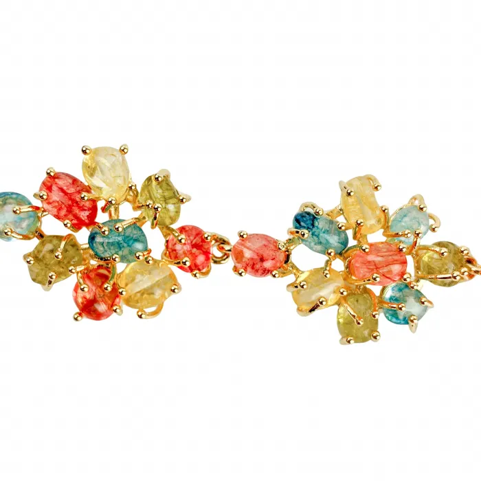 Bracelets Lionette Lionette Hyacinth Flower Bracelet in Garden