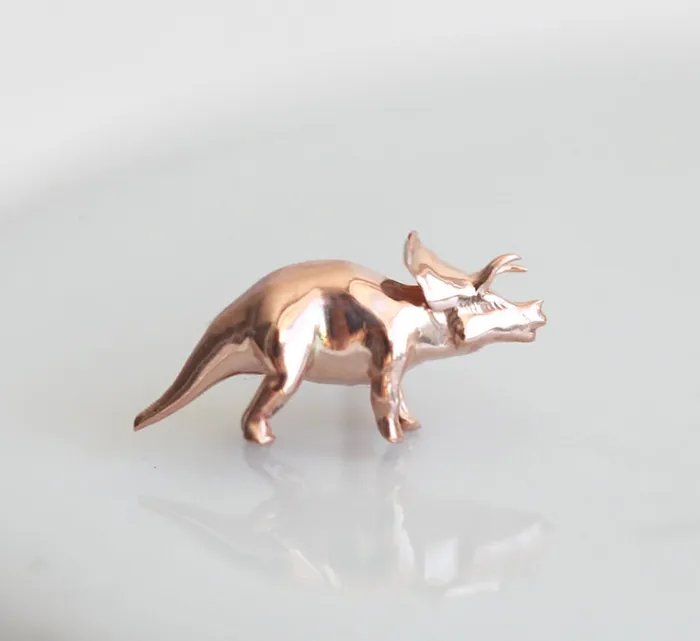 Capucinne Earrings Dinosaur Earrings Realistic Tyrannosaurus Studs