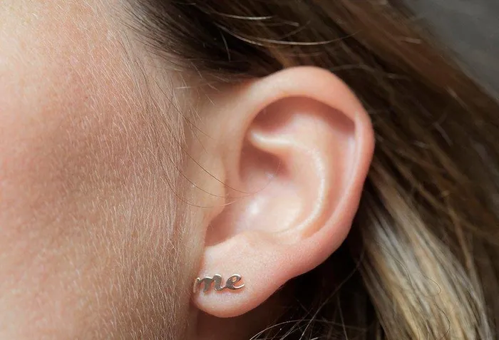 Capucinne Earrings Name Earrings Delicate Word Earring