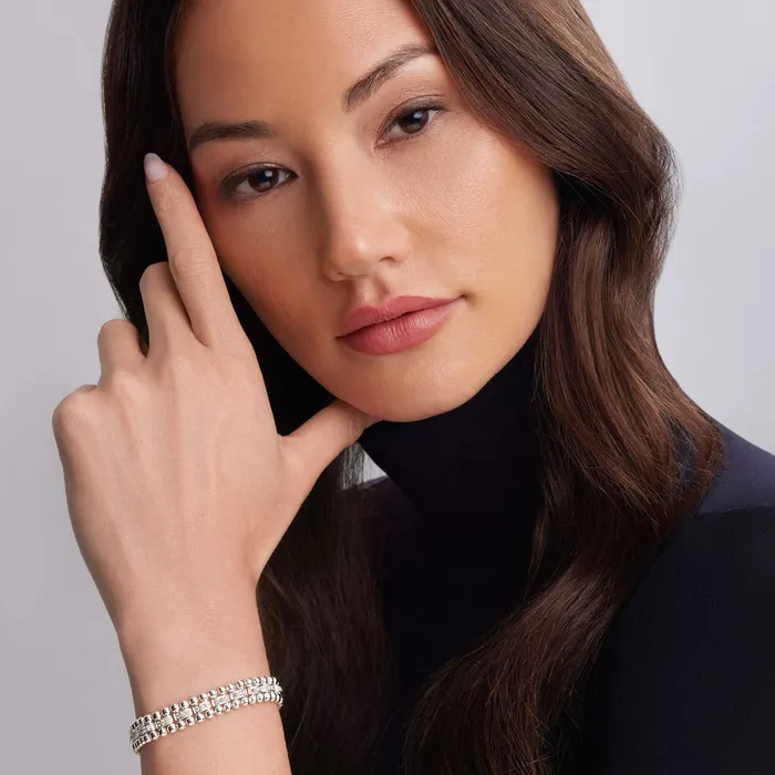 Caviar Spark Diamond Link Bracelet 9mm LAGOS Bracelets