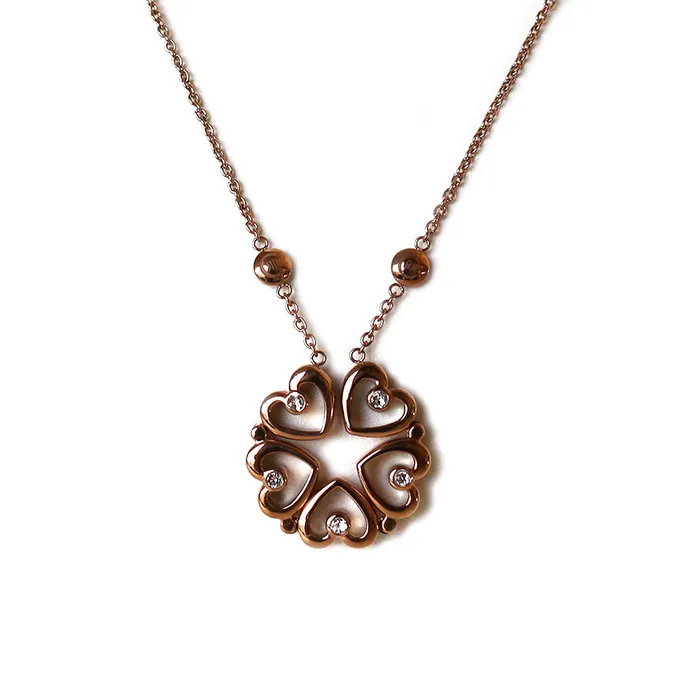 Cerruti Necklaces Cerruti Necklace Rose Gold Plated