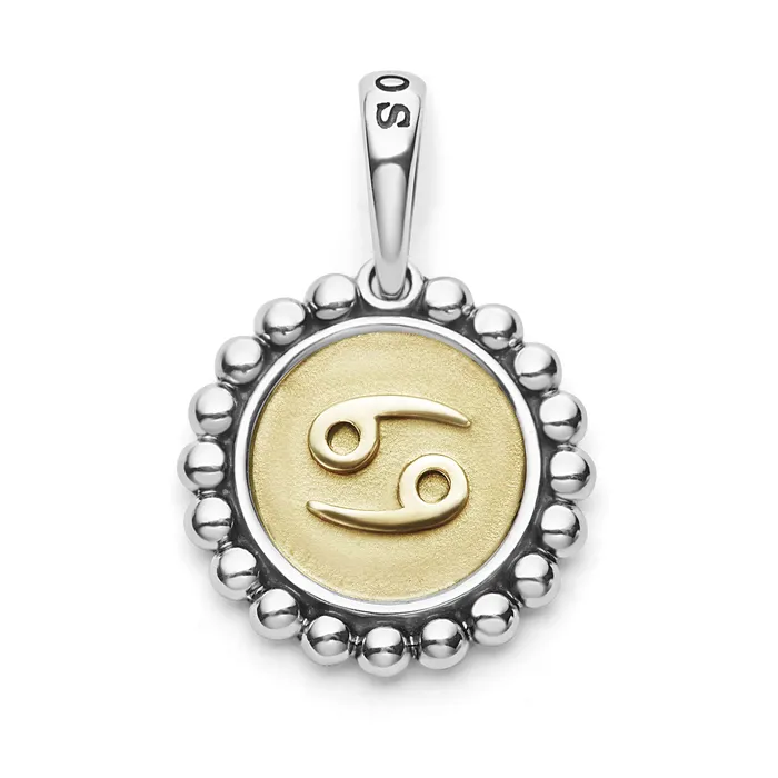 Charm Necklaces Signature Caviar Cancer Zodiac Charm LAGOS