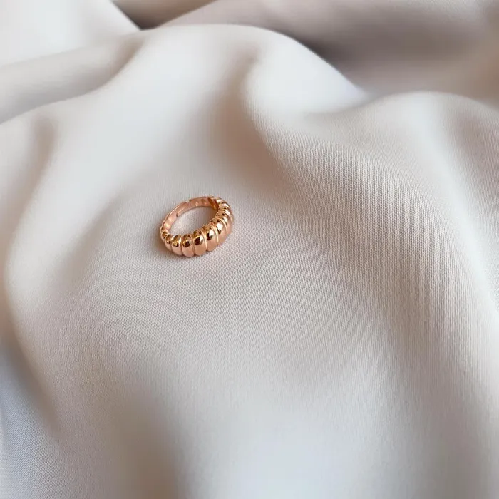 Chato Rings Chato Padua Adjustable Ring Silver And Rose Gold