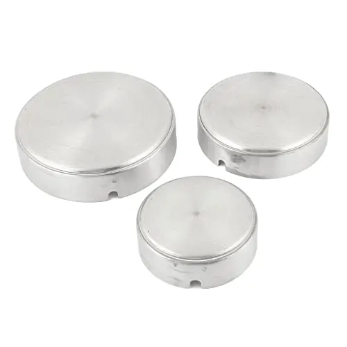 Dropshipped via Social Commerce Network MILAAN Round Shape Ashtray Stainless Steel Car Cigarette Cigar Smoking Ash Tray L Bracelets