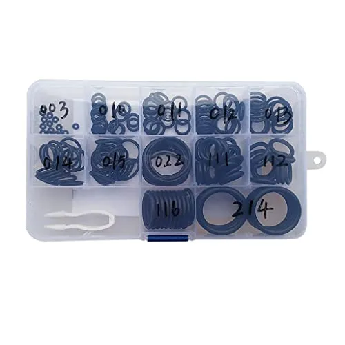 Dropshipped via Social Commerce Network Rings ATORSE ScunaNitrox ORing Kit 12 Sizes 170 Pcs 70 DURO for Dive Tank Valve Hoses
