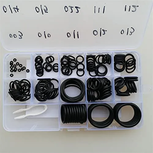 Dropshipped via Social Commerce Network Rings ATORSE ScunaNitrox ORing Kit 12 Sizes 170 Pcs 70 DURO for Dive Tank Valve Hoses