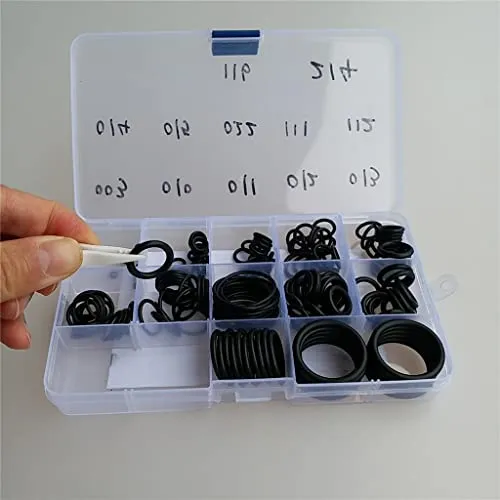 Dropshipped via Social Commerce Network Rings ATORSE ScunaNitrox ORing Kit 12 Sizes 170 Pcs 70 DURO for Dive Tank Valve Hoses