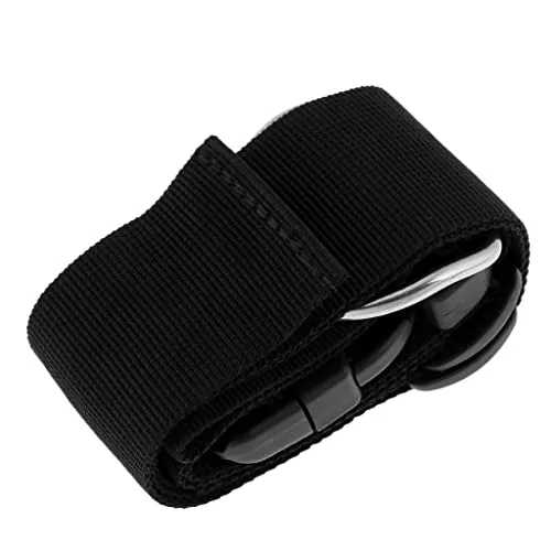 Dropshipped via Social Commerce Network Rings bnf 50mm2 Tech Dive BCD Webbing Crotch Strap with Quick Release Buckle D Ring Water Sports Scuba Snorkeling Other Scuba Snorkeling
