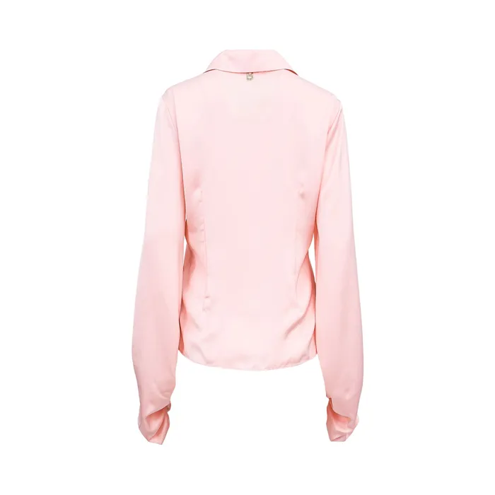 Earrings BLUGIRL Blugirl Womens Peach Pearl Blouse