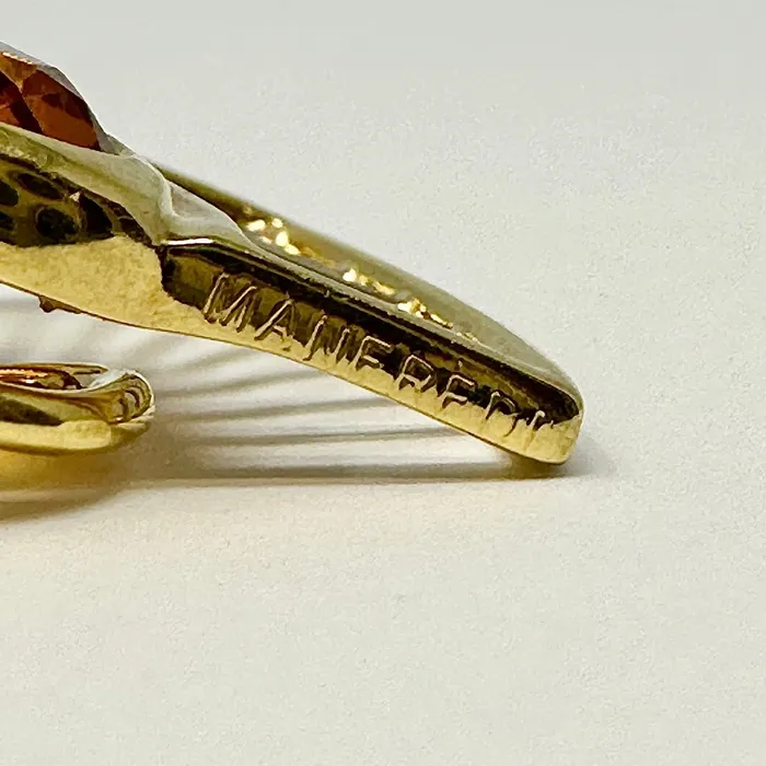 Earrings Manfredi Manfredi 18K Gold and Citrine Earrings
