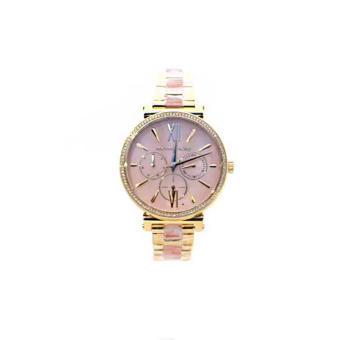 Earrings Mk4344 Sofie YellowGold Tone Stainless Steel Watch Michael Kors