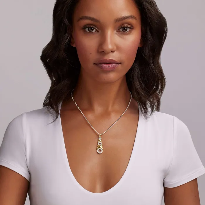 Embrace 18K Gold XO Diamond Necklace LAGOS Necklaces