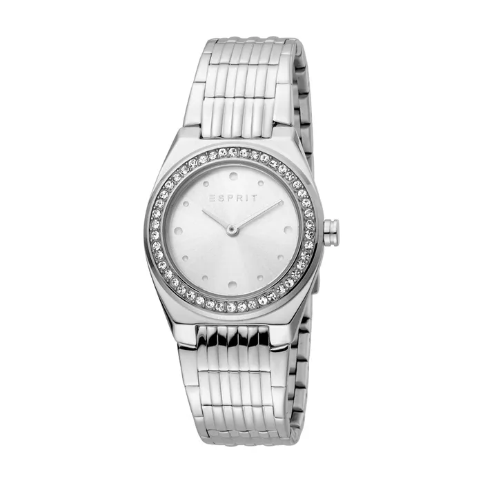 Esprit Ladies Watch Stainless Steel Case Bracelet With Silver Color Dial Esprit Bracelets