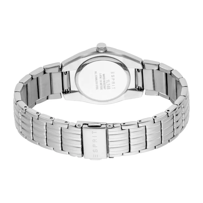 Esprit Ladies Watch Stainless Steel Case Bracelet With Silver Color Dial Esprit Bracelets
