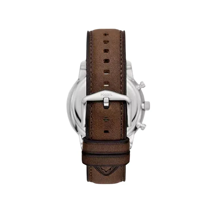 Fossil Watches Fossil Mens Neutra Chronograph Brown Leather Watch