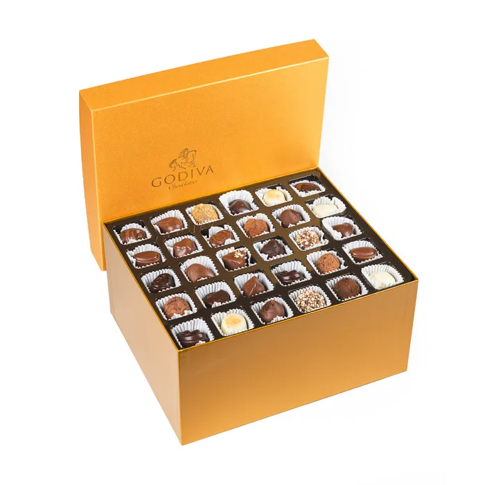 Godiva 5layer Gold Rigid 150pcs Chocolates Godiva PreStyled Sets