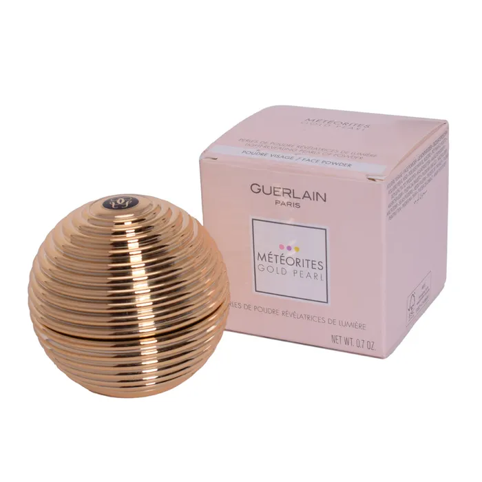 Guerlain Guerlain Meteorites Xmas Pearl Powder Gold Earrings