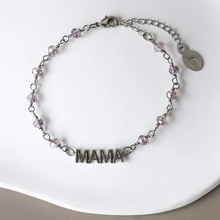 HoraceJewelry Bracelets MAMA Bracelet Silver