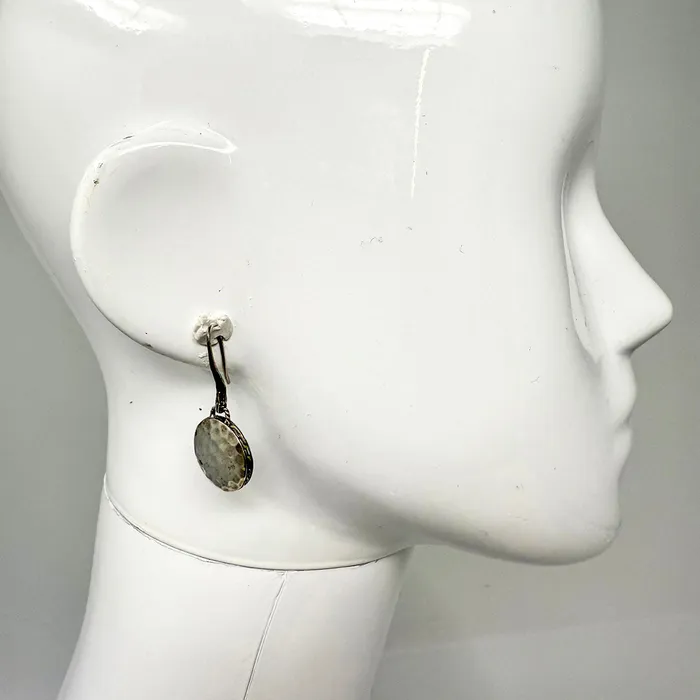 John Hardy Hammered Round Drop Earrings John Hardy Earrings