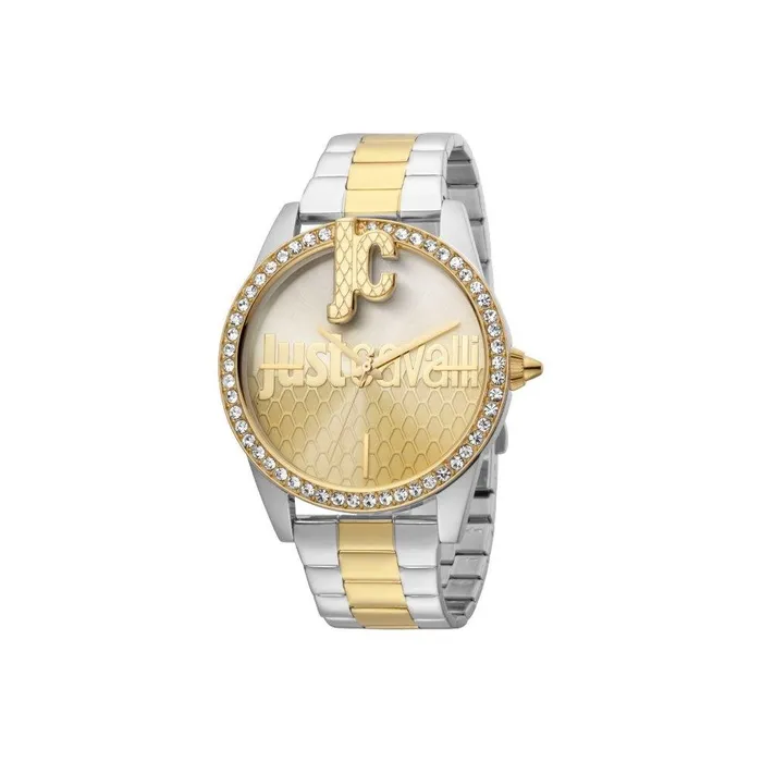 Just Cavalli Bracelets Just Cavalli Ladies Watch SilverGold Case Bracelet