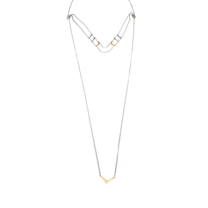 Just Cavalli Necklaces Just Cavalli Necklace With VPendant Design