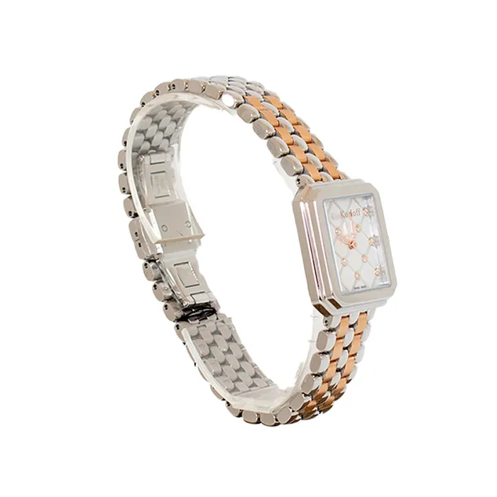 Korloff Korloff Ladies Watch Opera Collection Two Tone Steel Case And Rosegold Bracelet Bracelets