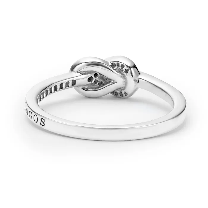 LAGOS Rings Newport Petite TwoTone Knot Diamond Ring