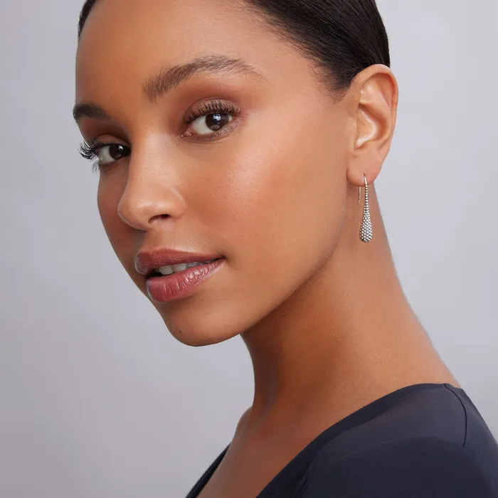 Lagos Signature Caviar Beaded Teardrop Earrings Earrings