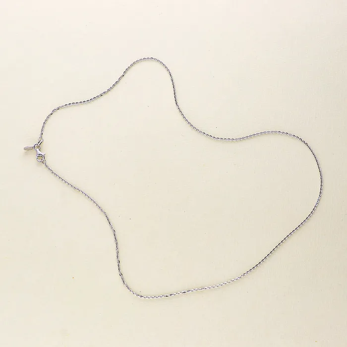 Necklaces Italian Rolo Chain Necklace in Sterling Silver BERRICLE