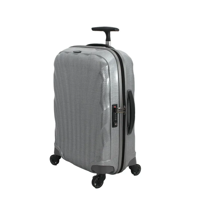 Necklaces Samsonite Samsonite Cosmolite Fl Spinner Fl Silver Size 55Cm