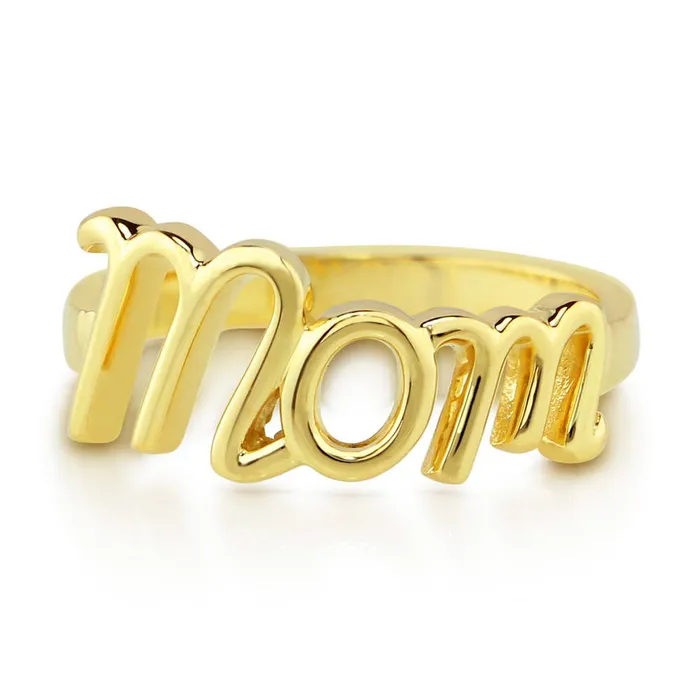 Rings BERRICLE Mom Ring in Gold Flashed Sterling Silver