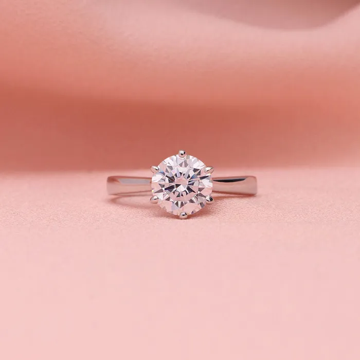 Rings BERRICLE Solitaire 2ct CZ Ring in Sterling Silver