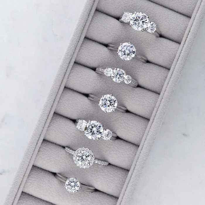 Rings BERRICLE Solitaire 2ct CZ Ring in Sterling Silver