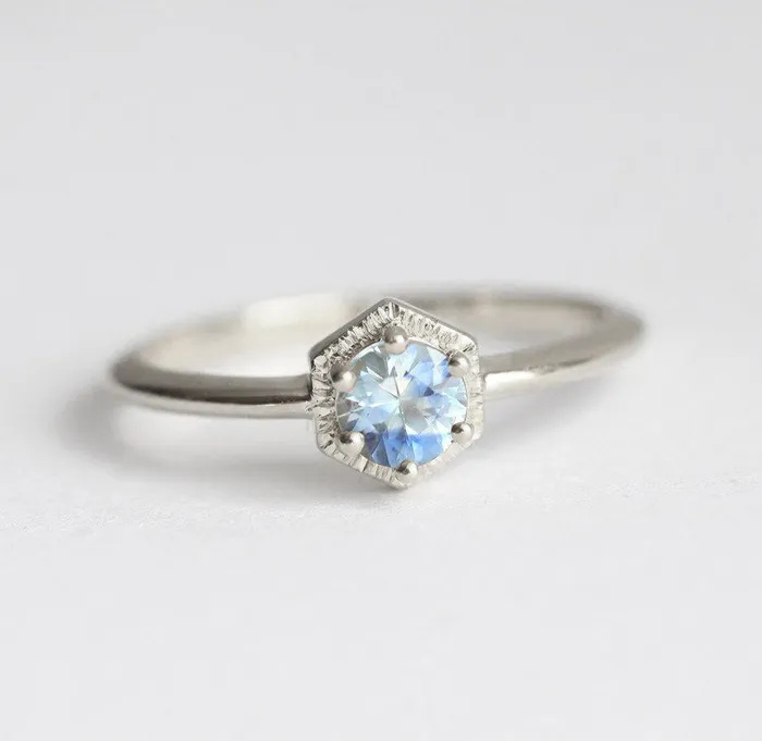Rings Capucinne Jayda Blue Sapphire Ring RTS