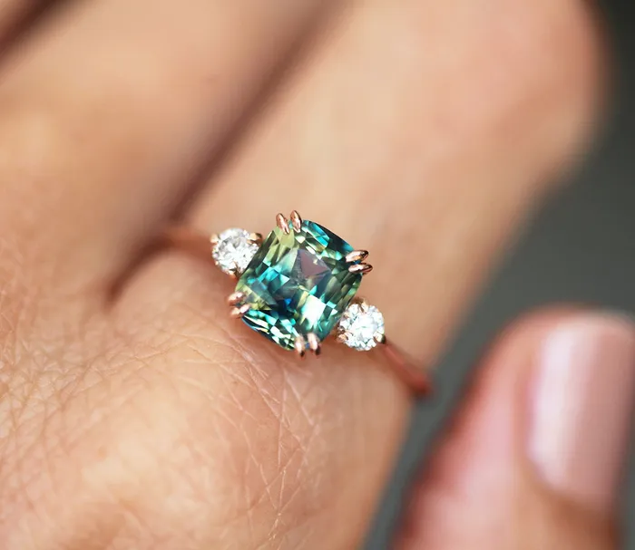 Rings Capucinne Tisa Sapphire Diamond Ring