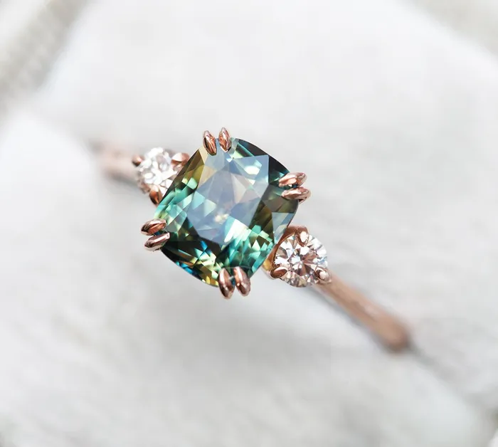 Rings Capucinne Tisa Sapphire Diamond Ring
