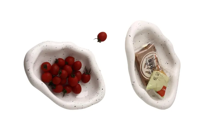Rings Dropshipped via Social Commerce Network Silver Martini EuropeanStyle Tray Jewellery Ring Bracelets Dish Tray Organizer Holder Porcelain Serving Tray Food Plate White2