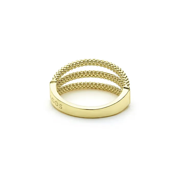 Rings LAGOS Signature Caviar 18K Gold Superfine Caviar Ring