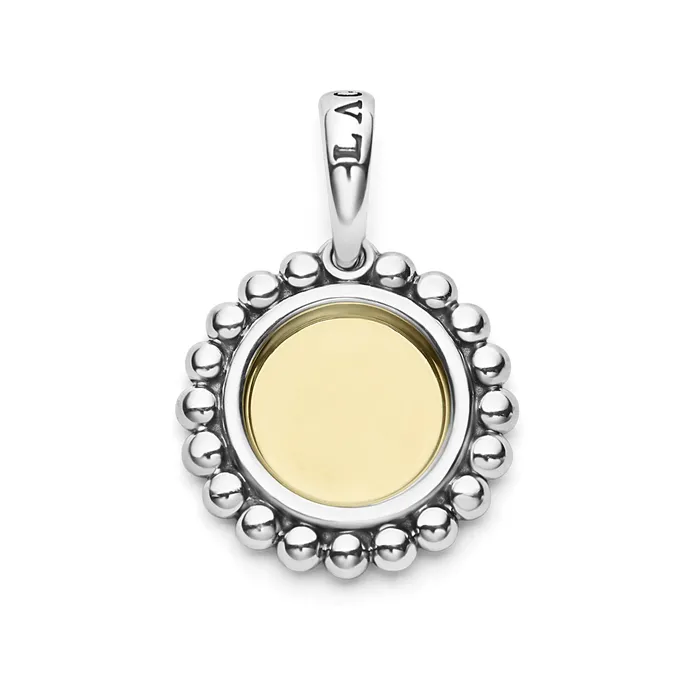Signature Caviar Aquarius Zodiac Charm LAGOS Charm Necklaces