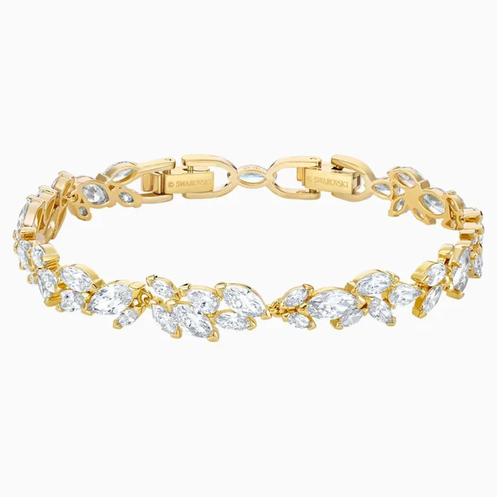 Swarovski Bracelets Swarovski Louison Bracelet White GoldTone Size M